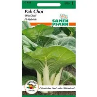 SAMEN PFANN Gemüsesamen Pak Choi, Chinesischer Senfkohl, Win Choi F1 - Saatgut Samen, Brassica rapa L.