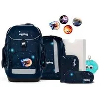 ergobag Schulranzen maxi Set Bundle (6-tlg., 7-teiliges Set), größenverstellbares Rückensystem