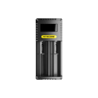 Nitecore Ci2 Dual Slot Universal Battery Charger For IMR/Li-ion Ni-MH/Ni-Cd 18650 21700 26650 AA AAA Battery Flashlight