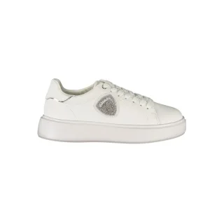 Blauer Bianco Polyurethan Damen Sneaker