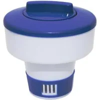 HAF Chlordosierschwimmer Pool Dosierschwimmer Dosierer 200g Schwimmer für Chlor Brom Tabletten, (Pool Chlor Dosierer für Poolpflege, Dosierer für Chlor & Brom Tabletten) Chlorschwimmer für Schwimmbad & Whirlpool
