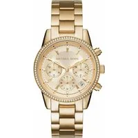 MICHAEL KORS Chronograph BRYANT MK6356, Quarzuhr, Armbanduhr, Damenuhr, Stoppfunktion, Edelstahlarmband