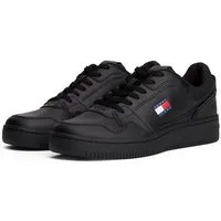 Tommy Jeans TJM RETRO BASKET Sneaker, Freizeitschuh, Halbschuh, Schnürer mit Lochmuster