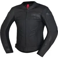 IXS Motorradjacke RS-600 2.0 Motorrad Lederjacke Rückenprotektor enthalten,herausnehmbares Innenfutter