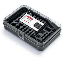 Kistenberg Aufbewahrungsbox KBB03, Batteriebox 115 Plätze für Batterien