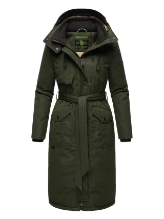 Navahoo Damen Winterjacke Hokulanii – Lang & Leicht Gefüttert