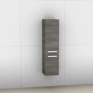 Artiqua 400 Midischrank, Graphit Struktur quer, 400-MTT-1-30-R-7070-401 400-MTT-1-30-R-7070-401