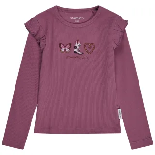STACCATO - Md.-Shirt plum - Gr. - 134