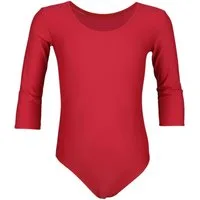 Aquarti Turnanzug Aquarti Mädchen Body 3/4 Arm Ballett Trikot