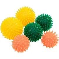 Betzold Spielball Igelbälle-Set, 6 Stück