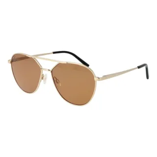 Goldene Plastiksonnenbrille