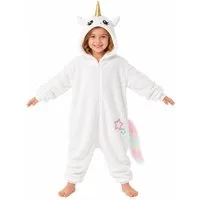 Corimori Jumpsuit Große Auswahl an Kinder Onesies, Jumpsuits, Tier-Kostümen (1-tlg) Jumpsuit, Pyjama, Fasching, Kigurumi, Tierkostüme, Einhorn "Mia"