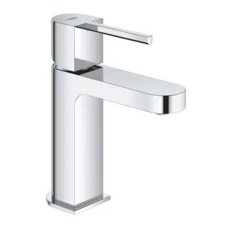 Grohe Plus Waschtischarmatur 33163003 S-Size, glatter Körper, mit Push-open-Ablauf 1 1/4", chrom