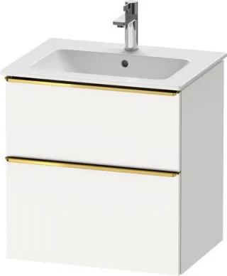 Duravit D-Neo Waschtischunterbau wandhängend Weiß Matt 610x462x625 mm - DE4361034180000 DE4361034180000
