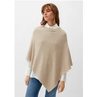 s.Oliver Poncho Indoor-Poncho Poncho aus Baumwollmix