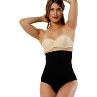 Formangel Miederslip nahtloser Taillen-String - Corsage mit Silikonbund Shapewear (1-St) High-Waist-String mit formender Funktion & Silikonbund
