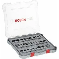 Bosch Professional Frässtift Bosch Fräser-Set 6-mm-Schaft 30-teilig
