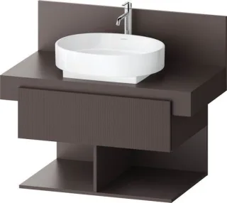 Duravit Balcoon Konsolen-Waschtischunterschrank 800 ohne Fach 2 Schubkästen  BA50230JGIG0000
