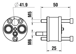 LAUFEN Verlängerungssatz SIMIBOX 2-Point HF530024000000