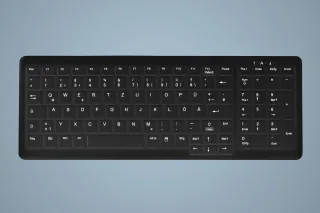 Cherry Active Key MedicalKey AK-C7000 | ak-c7000f-uvs-b/ge | Tastatur - desinfizierbar