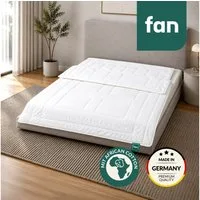 fan Baumwollbettdecke African Cotton, Bettdecke in 135x200 oder 155x220 cm, Winter oder Sommer