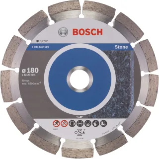Bosch Diamanttrennscheibe Standard for Stone - 2608602600