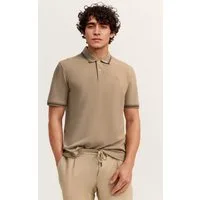 bugatti Poloshirt Modern Fit aus reiner Baumwolle