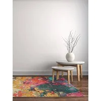 benuta Teppich Stay, rechteckig, Höhe: 5 mm, Wolle, Teppich Wohnzimmer, Schlafzimmer, Esszimmer, Flur, Hygge & Cozy
