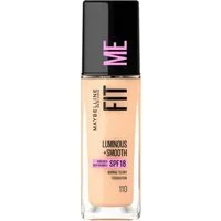 MAYBELLINE NEW YORK Foundation FIT ME! LIQUID MAKE-UP, leichter Glow-Effekt durch die lichtdurchlässige Gel-Textur