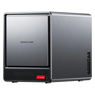 AOOSTAR WTR PRO NAS Mini PC AMD Ryzen 7 5825U 8 Core 16 Threads 4 Bays 90T Storage Dual 2.5G Ethernet Ports Windows 11 4