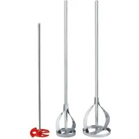 kwb Werkzeugset 3-teiliger Farbquirl-Set für Lacke und Farben, bunt, 3-teiliger Farb- und Lackrührersatz/Farbquirl für Lacke und Farben, ve