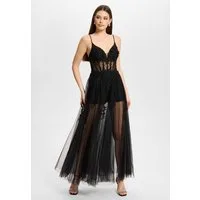 Hey Kyla Abendkleid - Tüllkleid mit kurzer Jerseyhose A-Linie