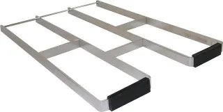 KWC Aquarotter Klapprost, SIRIUS, Edelstahl, 310x25x430 mm, 2000102678 2000102678