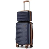 KONO Koffer Hartschalenkoffer Reisekoffer Trolleys 100% ABS Handgepäck Koffer