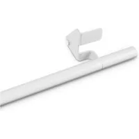 Bestlivings Klemmstange "EASY", Ø 10 mm, 1-läufig, ausdrehbar, ohne Bohren, geklemmt, Metall, für Bistrogardinen, Scheibengardinen, Dekoschals oder saisonale Deko
