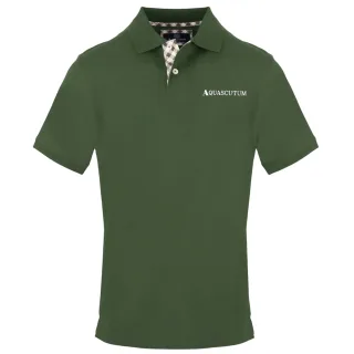 Aquascutum - Poloshirt für Herren (Militärgrün)