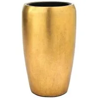 Flingora Bodenvase Cleo, mit Einsatz - Fiberglas - Indoor - Gold - Höhe 51 cm