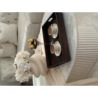 EKA Kaffeeservice Cermico Beige Mokka-Set (12-tlg), Porzellan