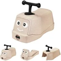 TLGREEN Rutscherauto 5 in 1 Babyrutscher mit Geräuschlose Räder, (Rutschfahrzeug), Babyroller bis 20kg, EPP, Baby Walker, Wippauto