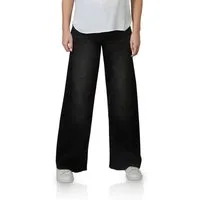DENIMFY Relax-fit-Jeans Damen Jeanshose DFPaula Wide Leg Fit Denimhose mit Stetch