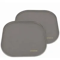 SNOEKIE Napfunterlage SNOEKIE Futtermatte Silikon für Hunde & Katzen 26 x 26 cm, 2-St.