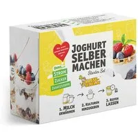 KAESE-SELBER.DE Zutaten-Set Joghurt selber machen - Starter Set (ohne Strom) inkl. Anleitung