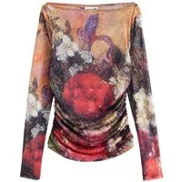 Next Langarmshirt Lindsey Cherek Waller Langarmoberteil mit Mesh (1-tlg)
