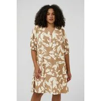 KAFFE Curve Blusenkleid Kleid KCmarla Große Größen