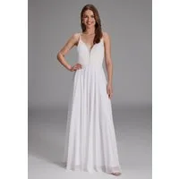 Hey Kyla Abendkleid - Abendkleid aus Materialmix Taillierter Schnitt mit ausgestelltem Rockteil