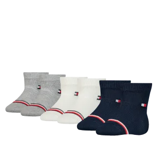 Tommy Hilfiger Socken "TH BABY SOCK 6P ECOM" 6er-Pack, mit ikonischen Streifenakzenten