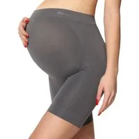 Be Mammy Umstandshose Nahtlose Damen Umstandsshorts Boxershorts hoher Bund Aloe Vera 06 15 (1-tlg) elastischer Bund