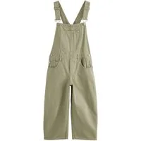 Next Jumpsuit Latz-Jumpsuit aus Denim mit Barrel-Bein (1-tlg)