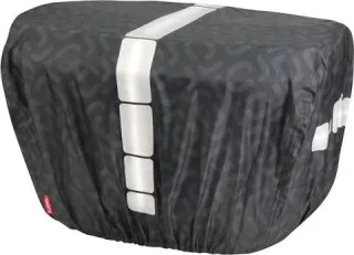 KLICKfix Regenhülle mit Reflektor für Reisenthel Carrybag GT schwarz 29 cm x 34 cm x 42 cm