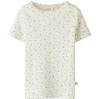 Lil' Atelier T-Shirt NMFGAGO SS SLIM TOP LIL NOOS Baumwollmischung, Druck, Kurzarm